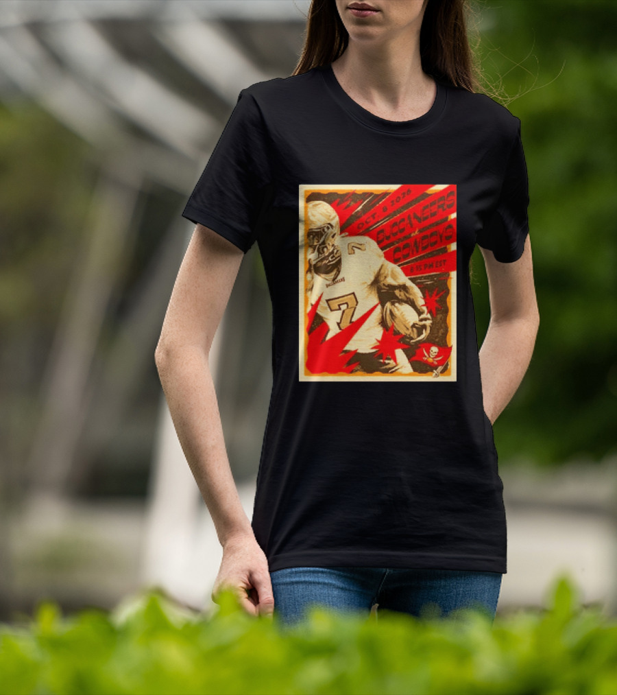 Buccaneers At Cowboys October 8 2026 8:15 PM EST T-Shirt