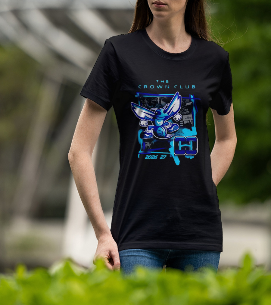 Charlotte Hornets The Crown Club 2026 27 Curb Service HH T-Shirt