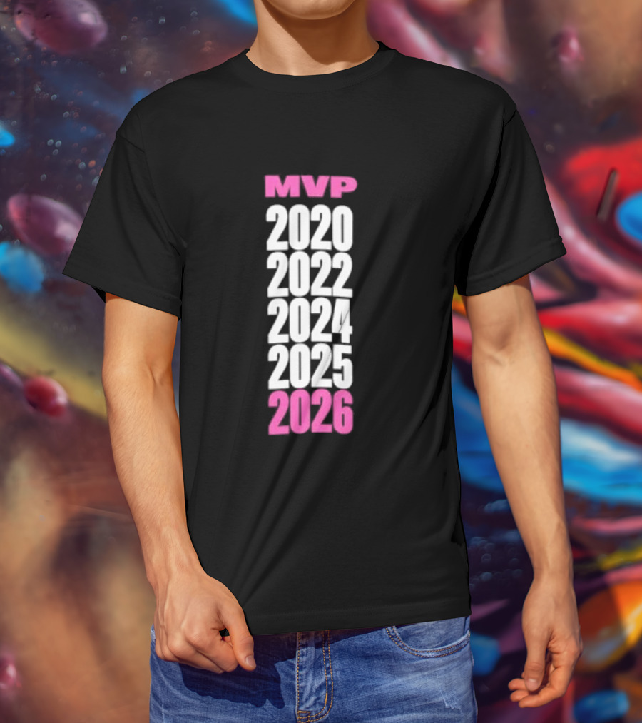 MVP 2020 2022 2024 2025 2026 Star Recognition T-Shirt