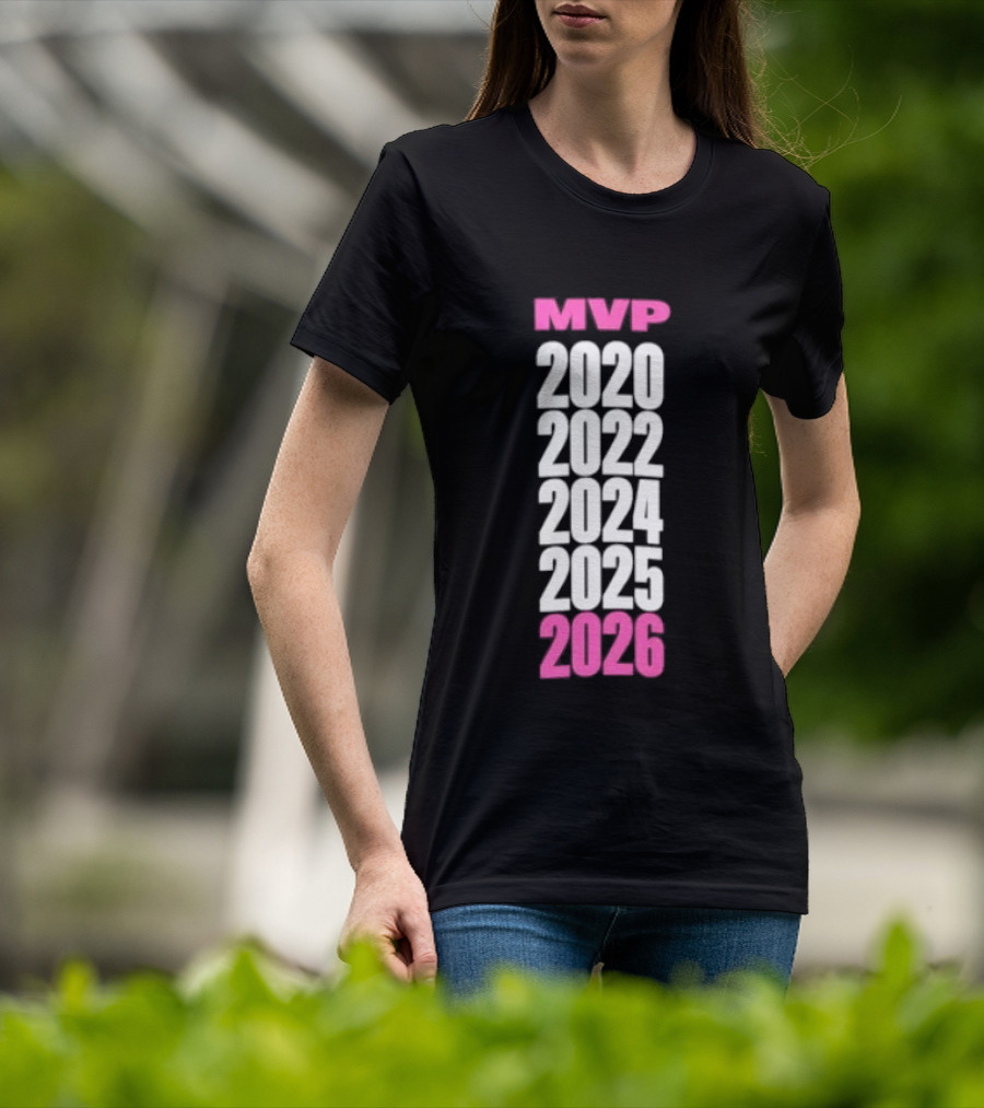 MVP 2020 2022 2024 2025 2026 Star Recognition T-Shirt