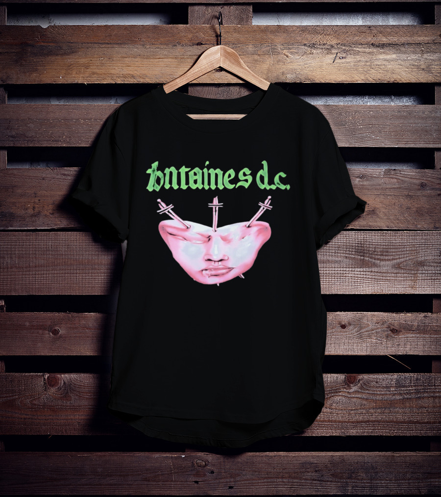 Fontaines DC Dagger Face Irish Post Punk Band T-Shirt
