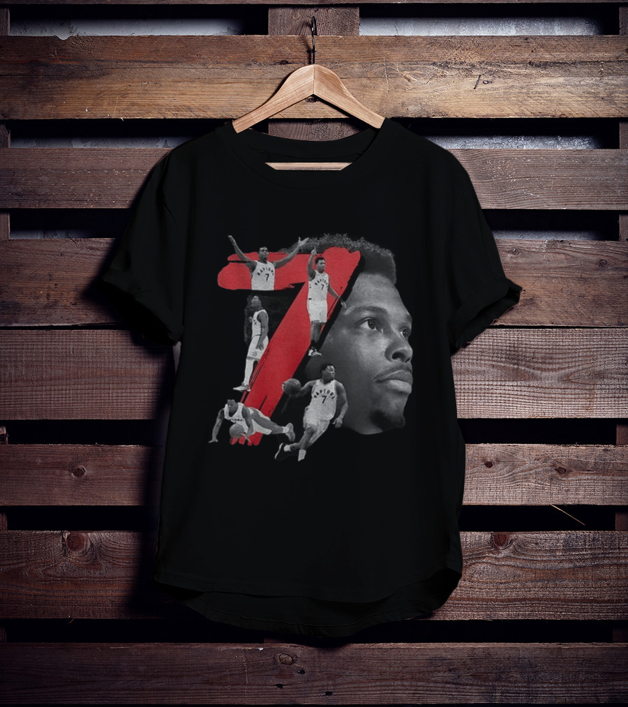 Kyle Lowry Toronto Raptors 7 Greatest Raptor Of All Time T-Shirt