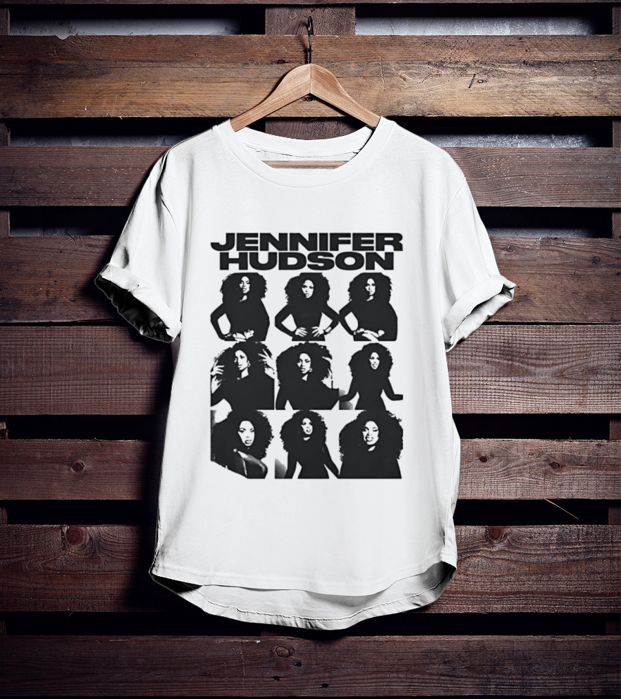 Jennifer Hudson Singer Actress Icons Collection T-Shirt