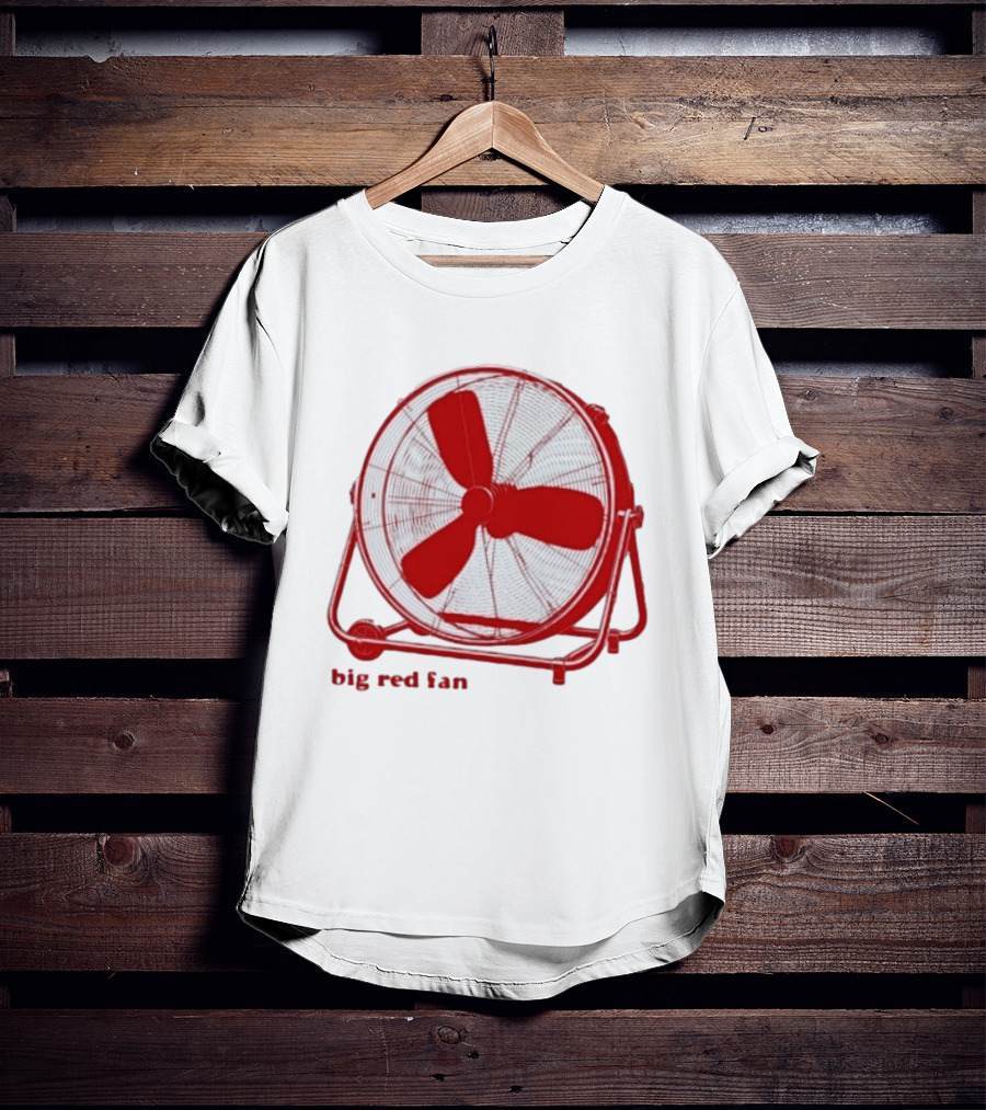 Big Red Fan Minimalist T-Shirt