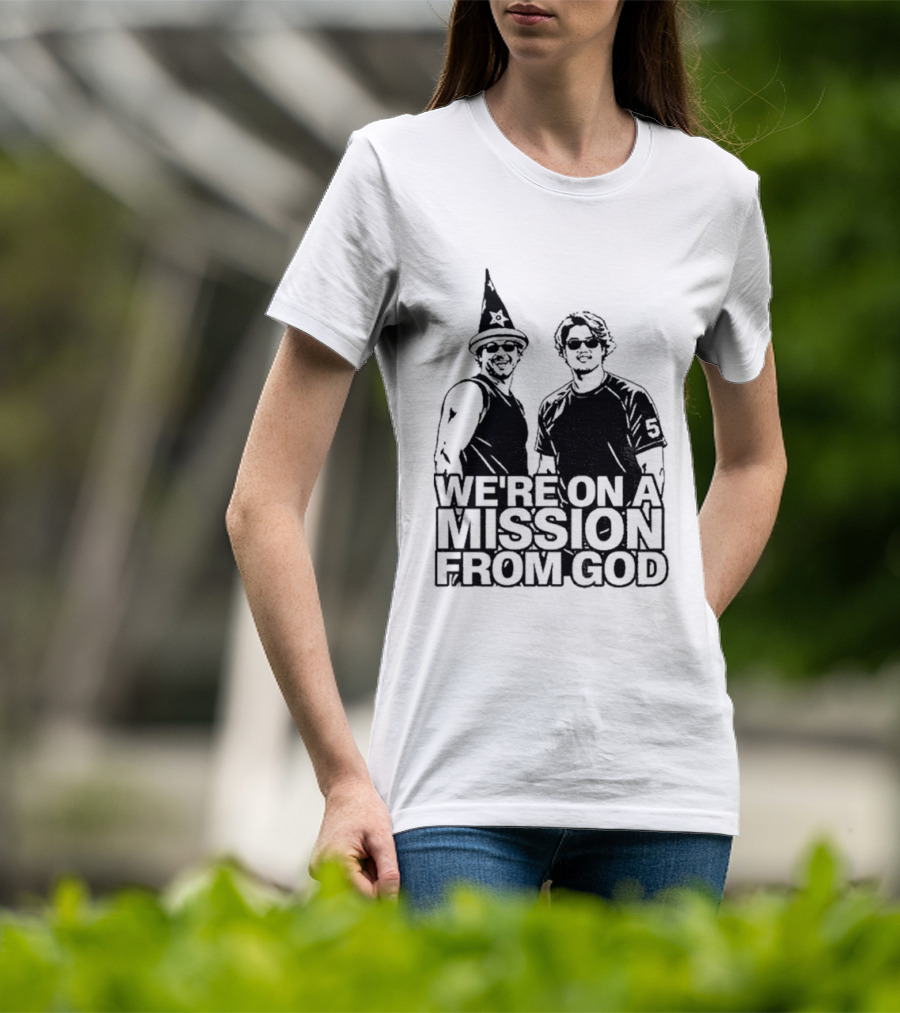 We're On A Mission From God Chicago White Sox South Side Mlb T-Shirt