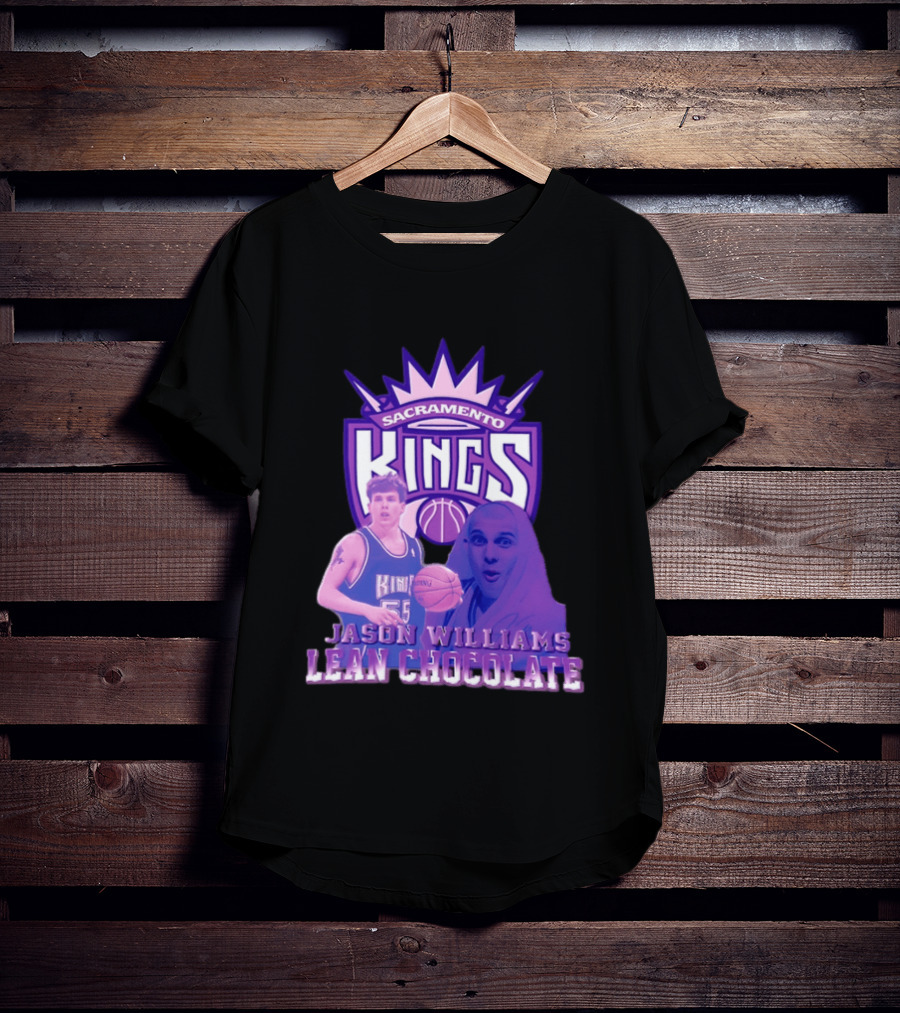 Jason Williams Sacramento Kings NBA Lean Chocolate T-Shirt