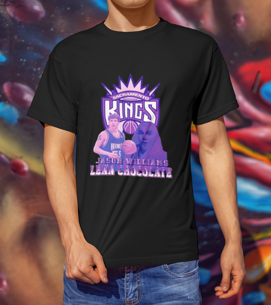 Jason Williams Sacramento Kings NBA Lean Chocolate T-Shirt