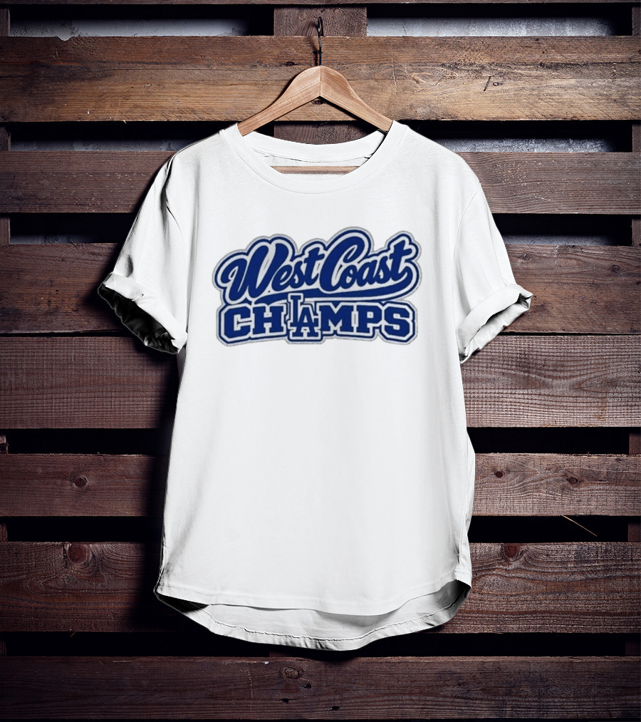 Los Angeles Dodgers West Coast Champs LA MLB T-Shirt