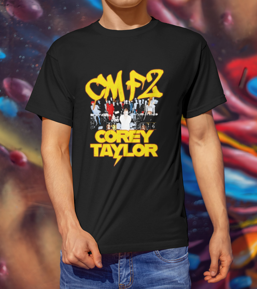CMF2 Corey Taylor Slipknot Creep Show Rock Music T-Shirt