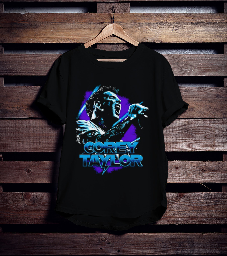 Corey Taylor Slipknot Live Performance Music T-Shirt