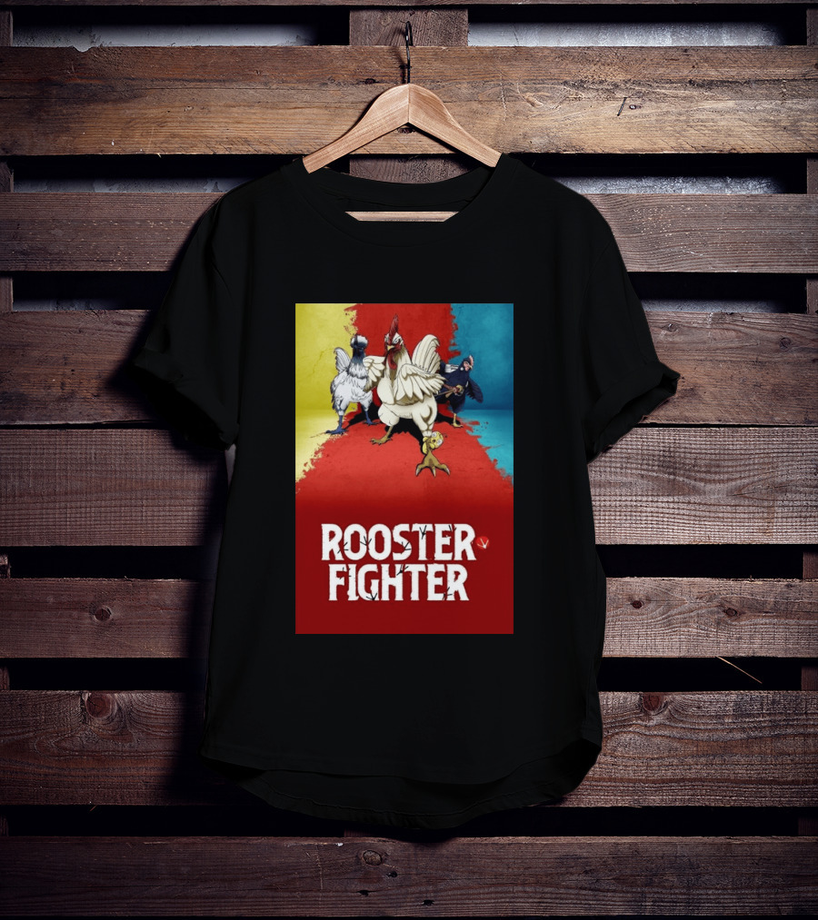 Keiji Rooster Fighter Manga Anime Adventures T-Shirt