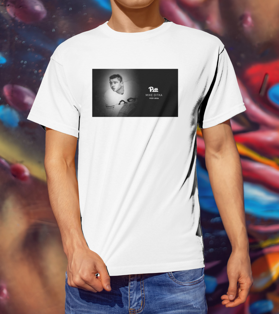 Pitt Remembers Football Icon Mike Ditka 1939 2026 T-Shirt