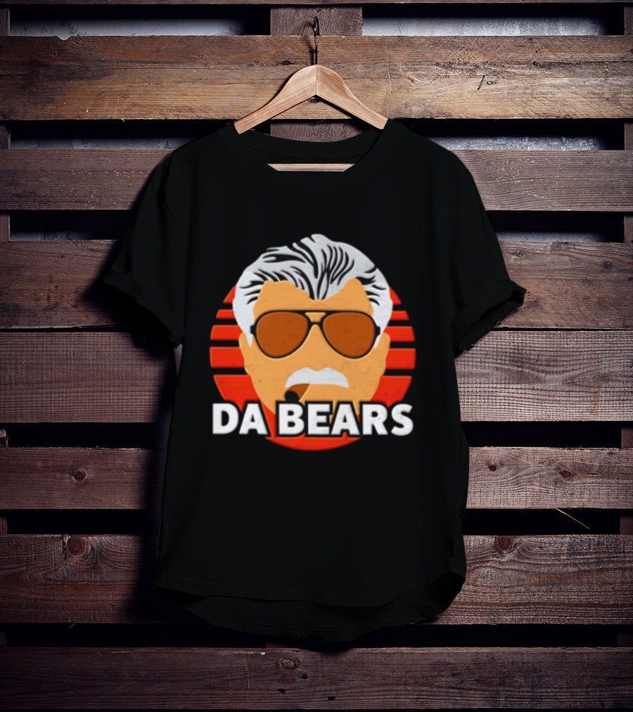 Mike Ditka Da Bears Da Coach Sunglasses Cigar T-Shirt
