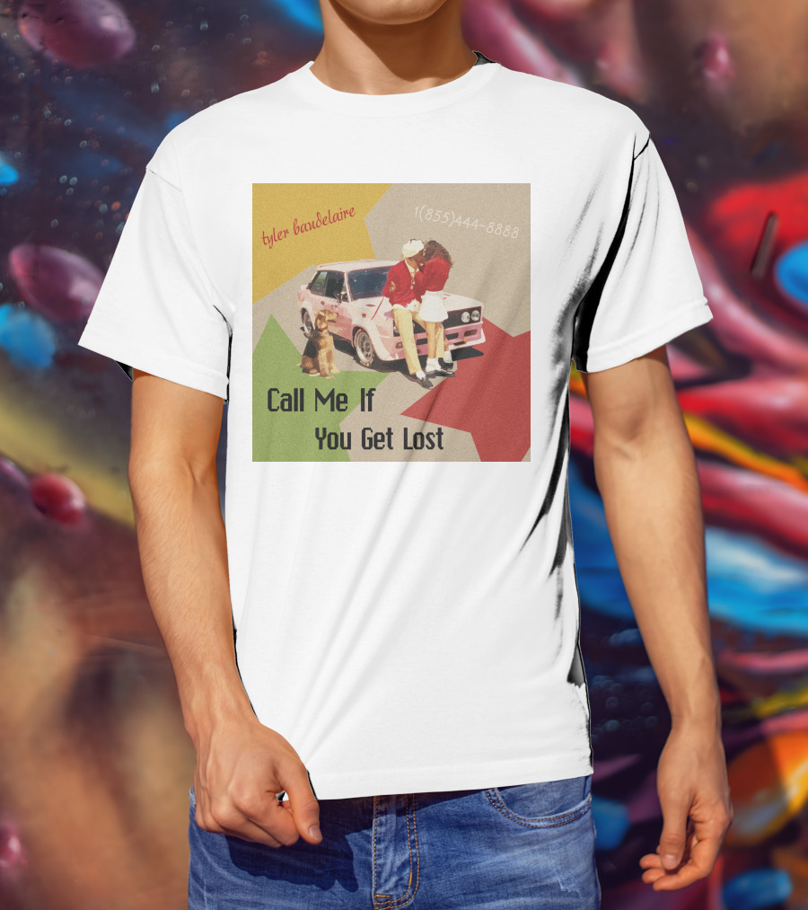 Tyler Baudelaire Call Me If You Get Lost 1(855)444-8888 T-Shirt