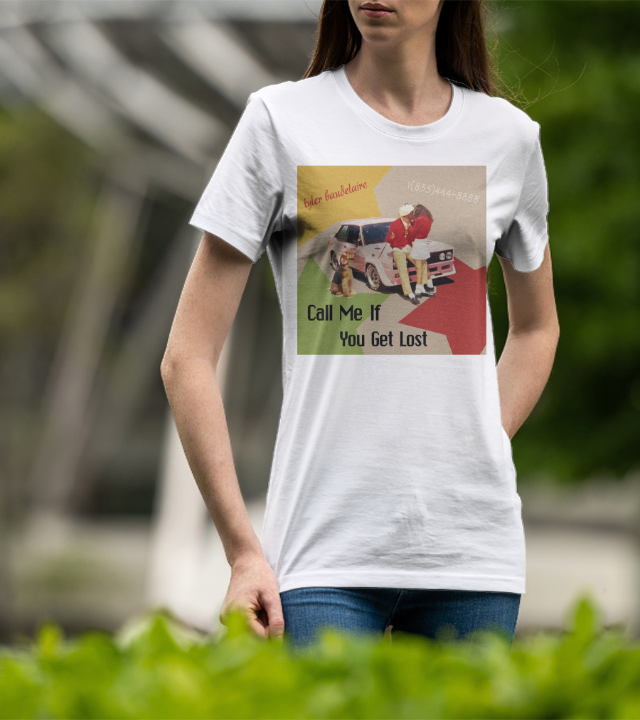 Tyler Baudelaire Call Me If You Get Lost 1(855)444-8888 T-Shirt