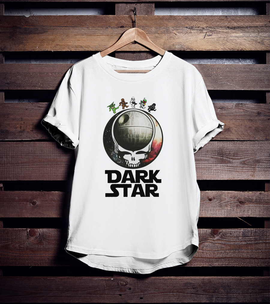 Classic Dark Star Wars Grateful Dead Crossover T-Shirt