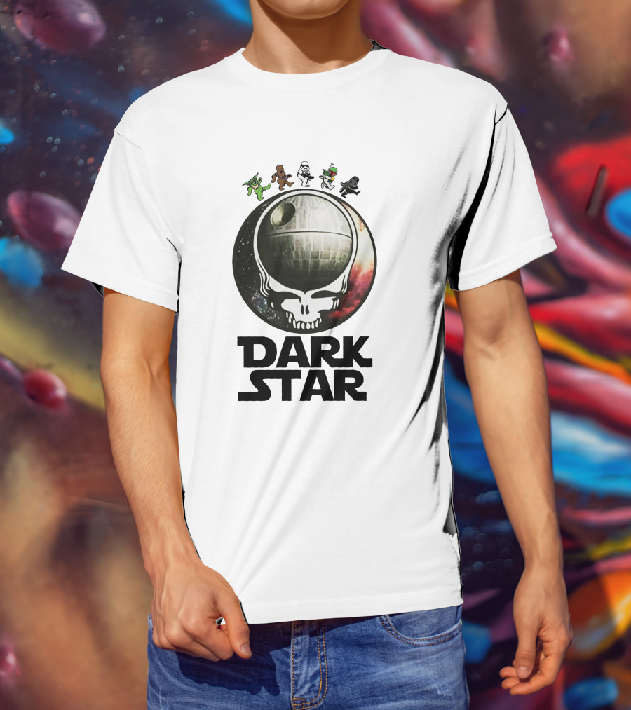 Classic Dark Star Wars Grateful Dead Crossover T-Shirt