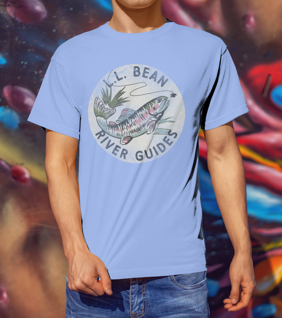 L.L. Bean River Guides Fishing T-Shirt