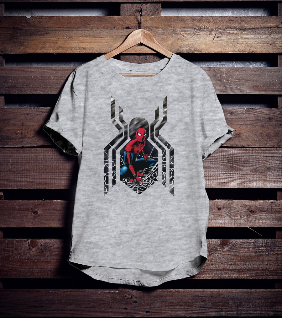 Spider-Man Web Symbol Marvel Comics Hero T-Shirt