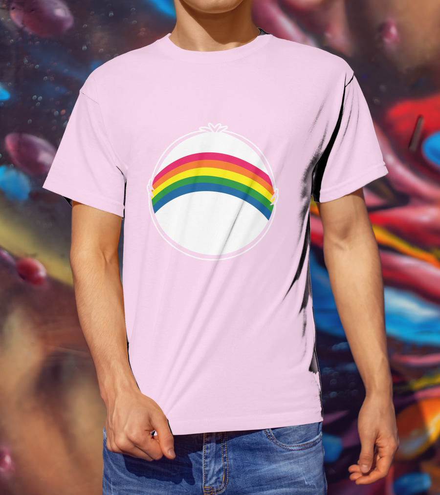 Care Bear Tummies Rainbow Halloween Costumes Party T-Shirt