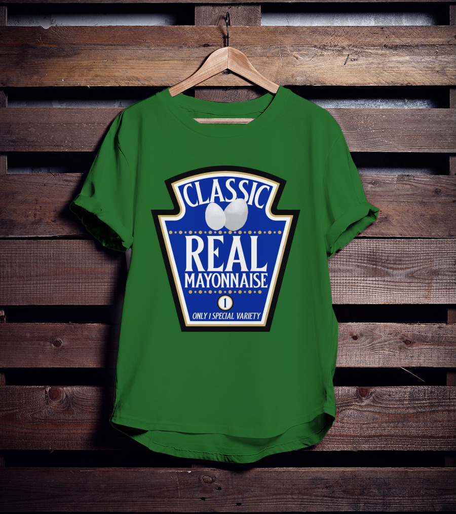 CLASSIC REAL MAYONNAISE ONLY 1 SPECIAL VARIETY Halloween Costume Matching Group Team T-Shirt