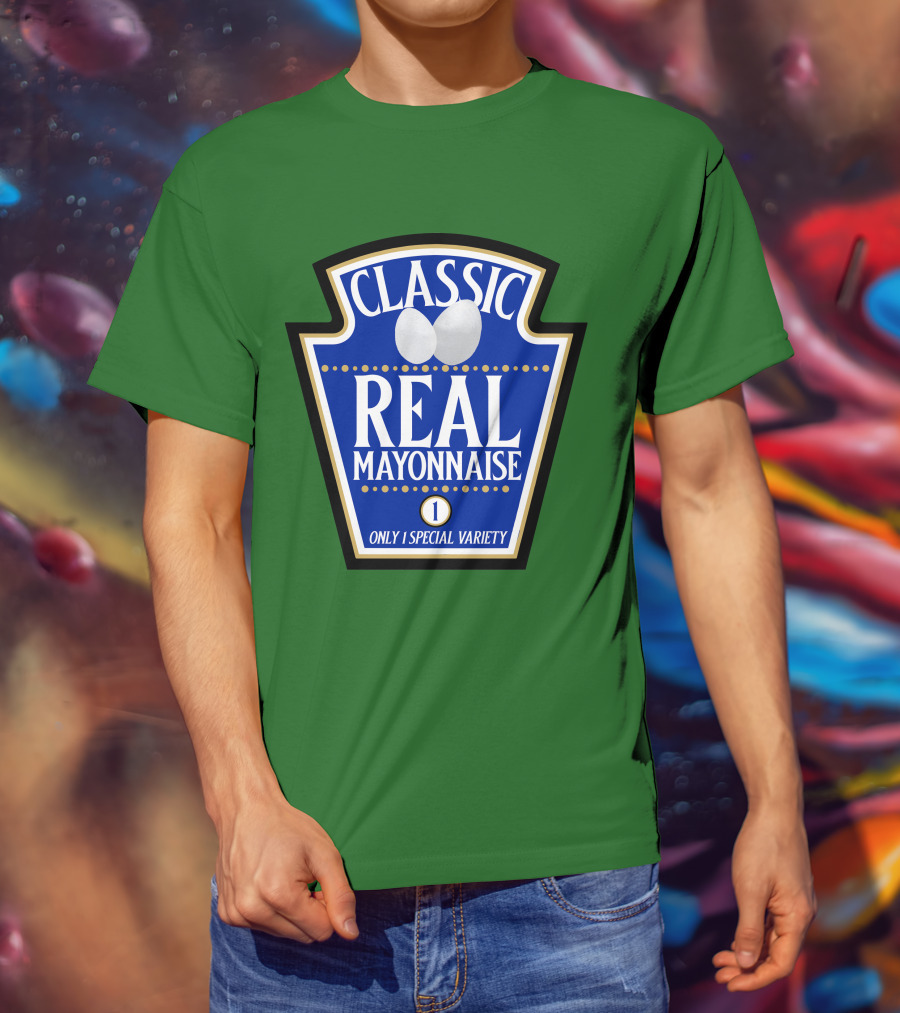 CLASSIC REAL MAYONNAISE ONLY 1 SPECIAL VARIETY Halloween Costume Matching Group Team T-Shirt