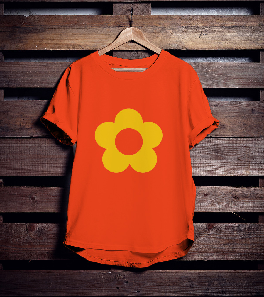 Shortcake Orange Blossom Yellow Flower T-Shirt