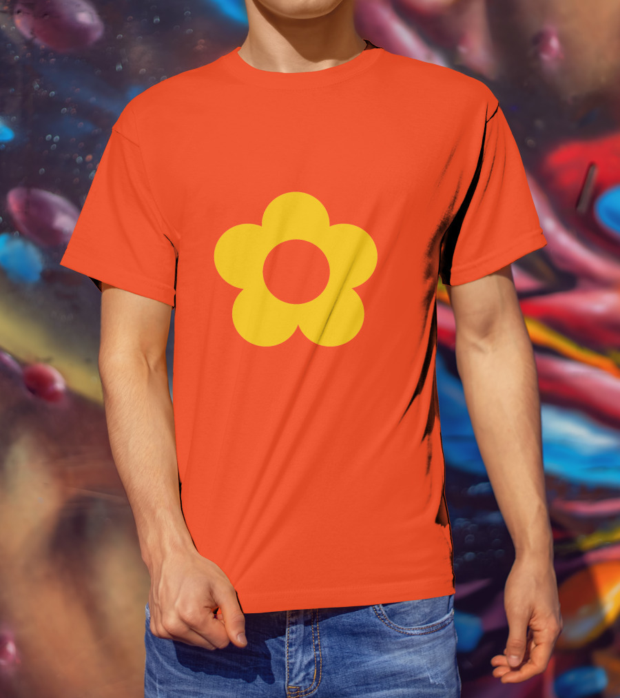 Shortcake Orange Blossom Yellow Flower T-Shirt
