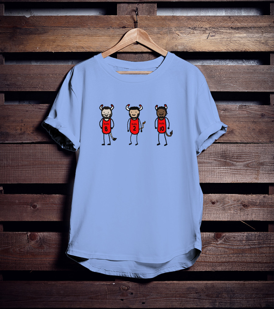 NBA Paint The Cattle Boys Zach Bovine Lonzo Bull Demoo DeRozan Bulls 8 2 10 T-Shirt