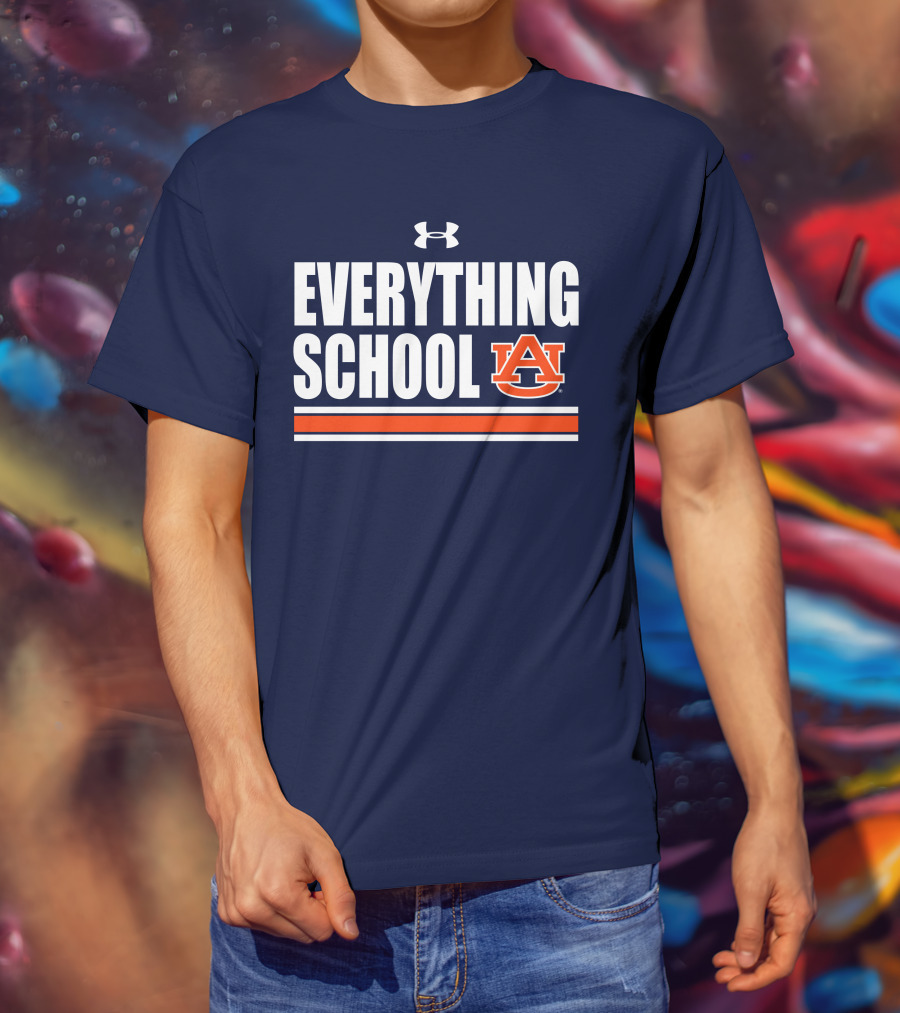 Everything School Auburn Football Under Armour Jarquez Hunter Derick Hall T-Shirt