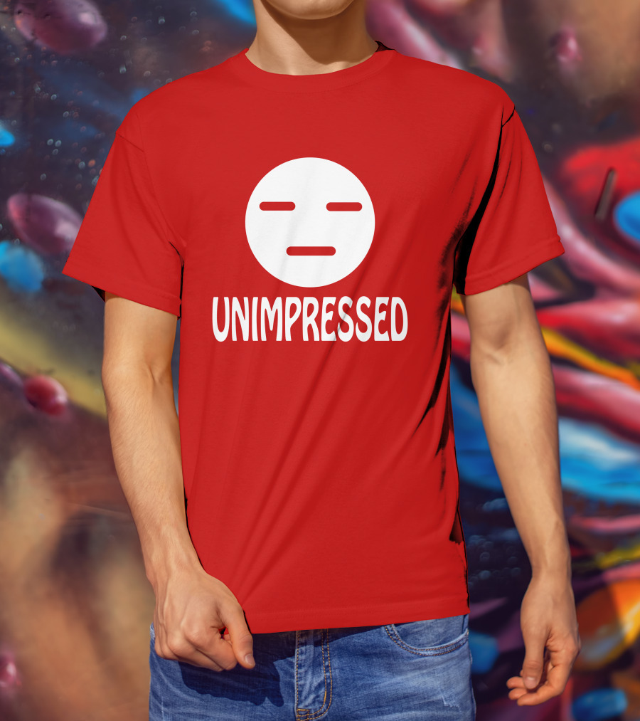 Unimpressed Mood Icon Carol Anne Talks Comics T-Shirt