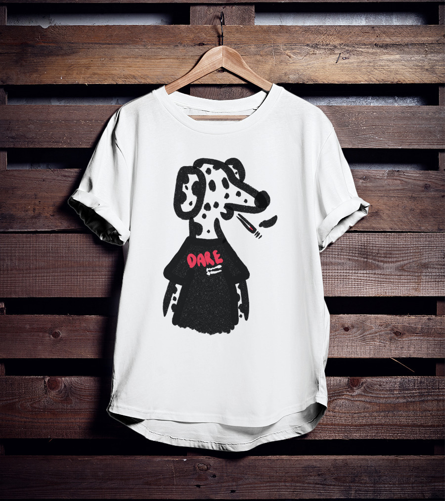 Dare Dog Bad Dogs Club Spotted Canine Razor Edge T-Shirt