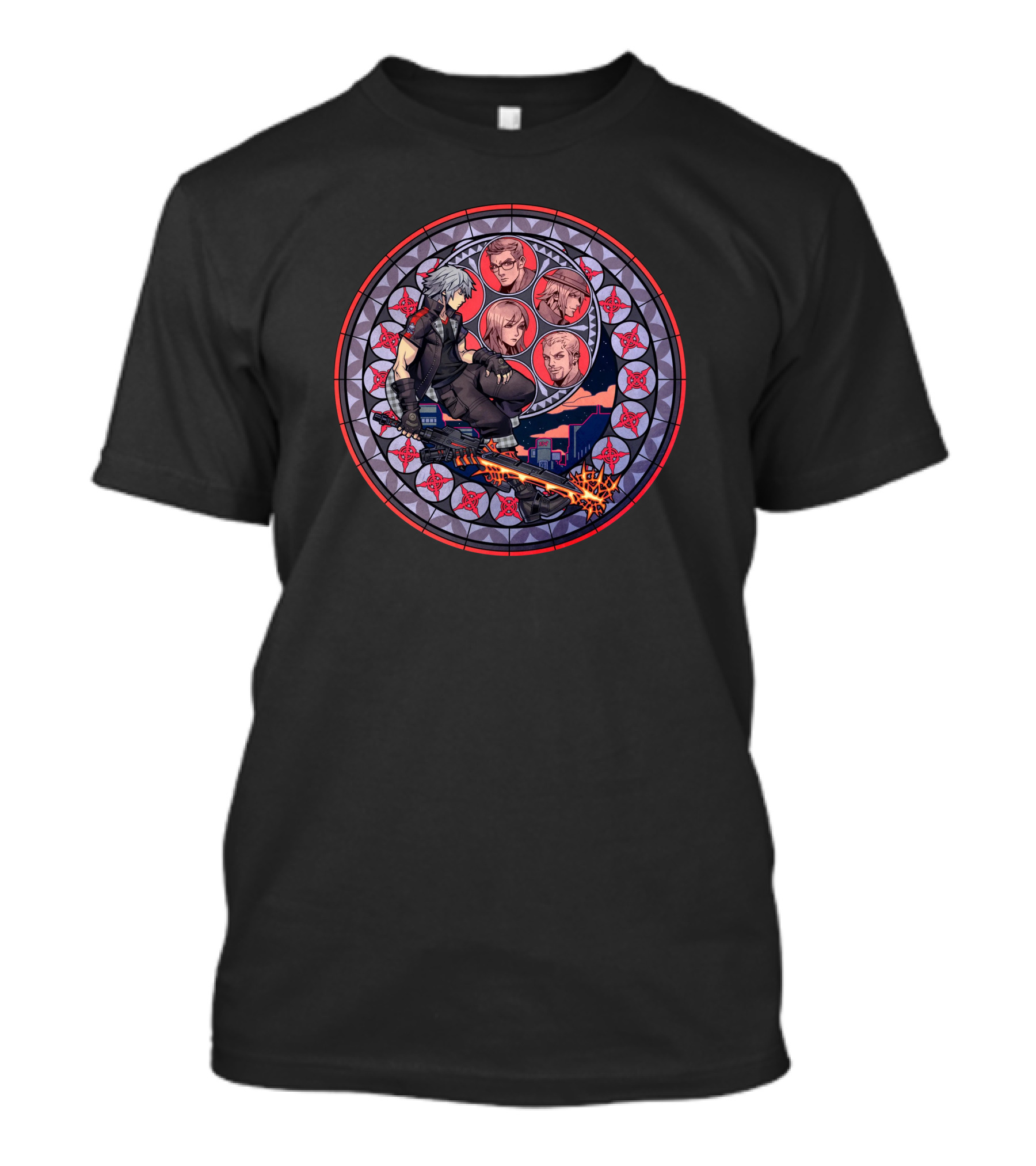The Yozora Station Of Awakening Kingdom Hearts Fourth Wall Shop Nightfall T-Shirt