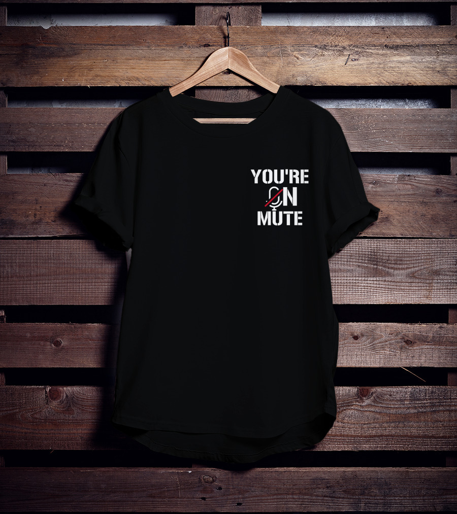 You're On Mute Microphone Icon Shahnaz Gill Fandom T-Shirt