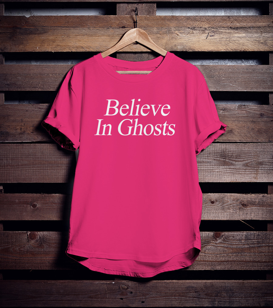 Lonely Ghost Believe In Ghosts T-Shirt