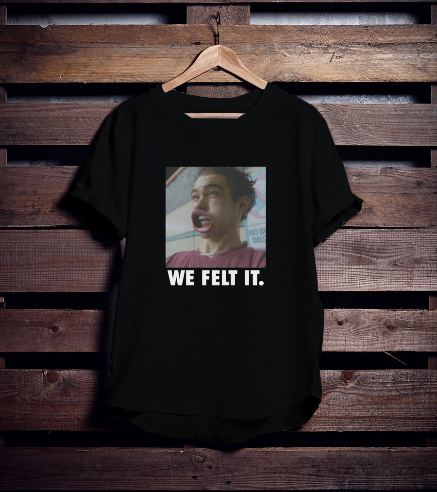 Joshua Bassett Merch We Felt It Funny Face Moment T-Shirt