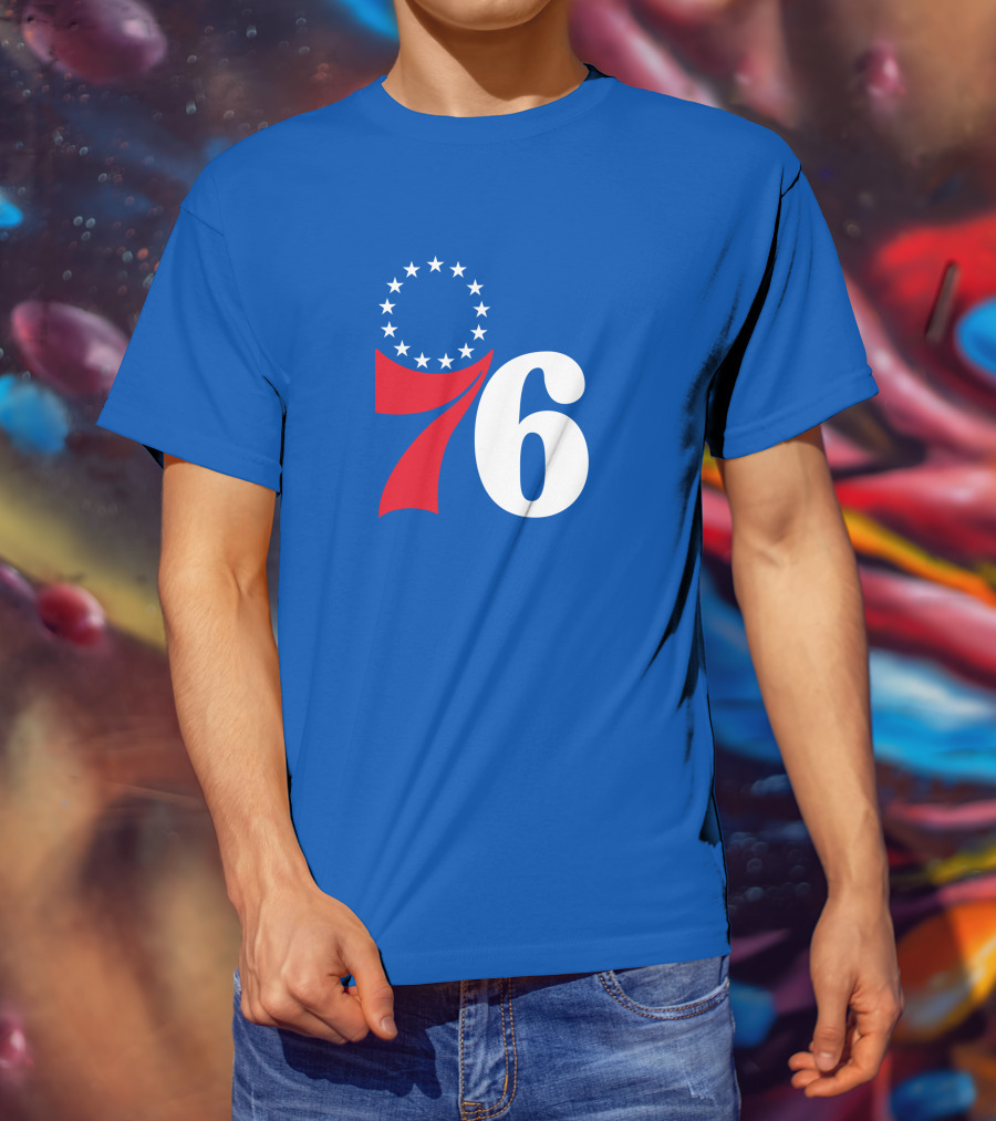 Philadelphia 76ers Furkan Korkmaz Stars T-Shirt