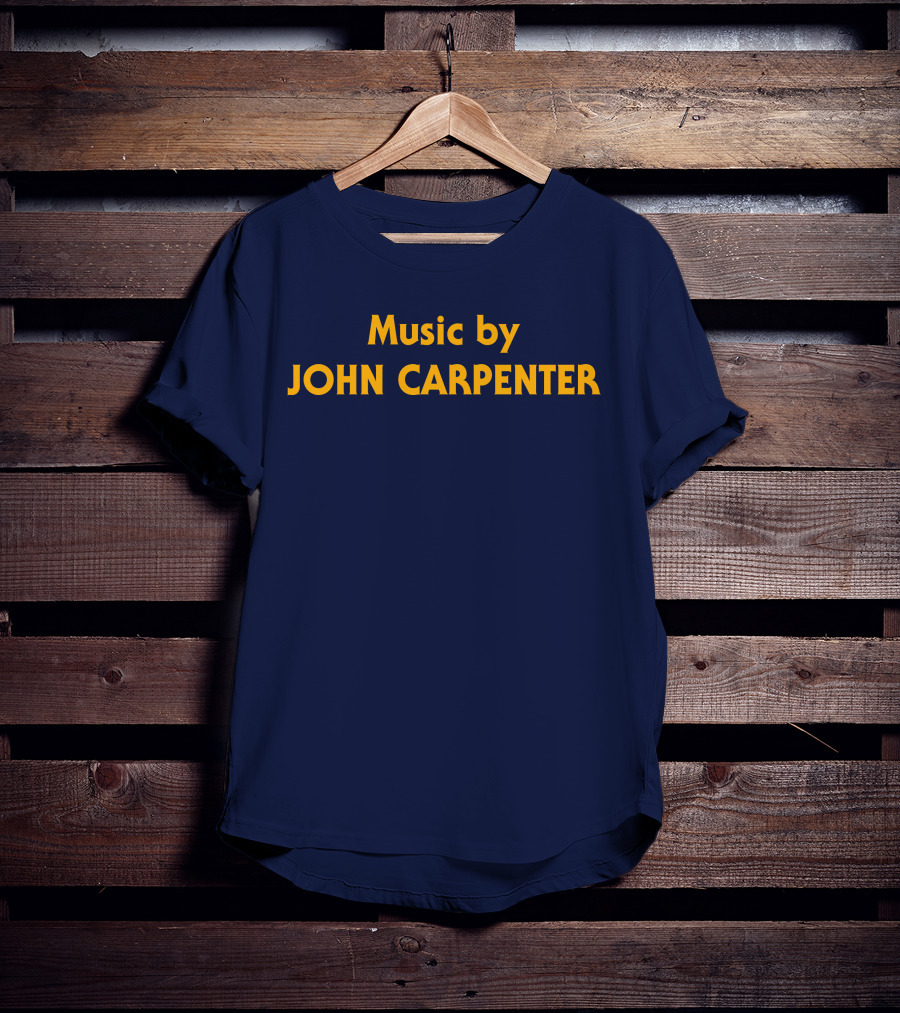 Super Yaki Shop Music By John Carpenter T-Shirt