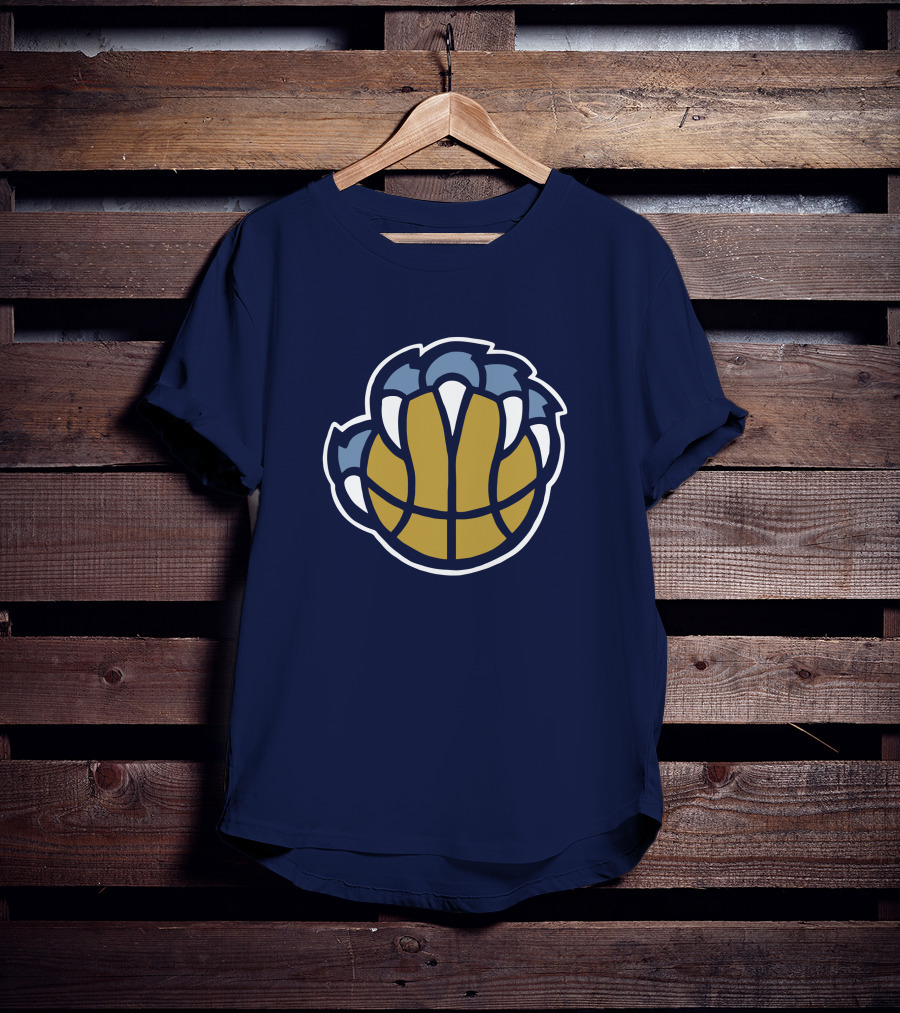 Homage Shop Memphis Grizzlies Molly Morrison Basketball Claw T-Shirt