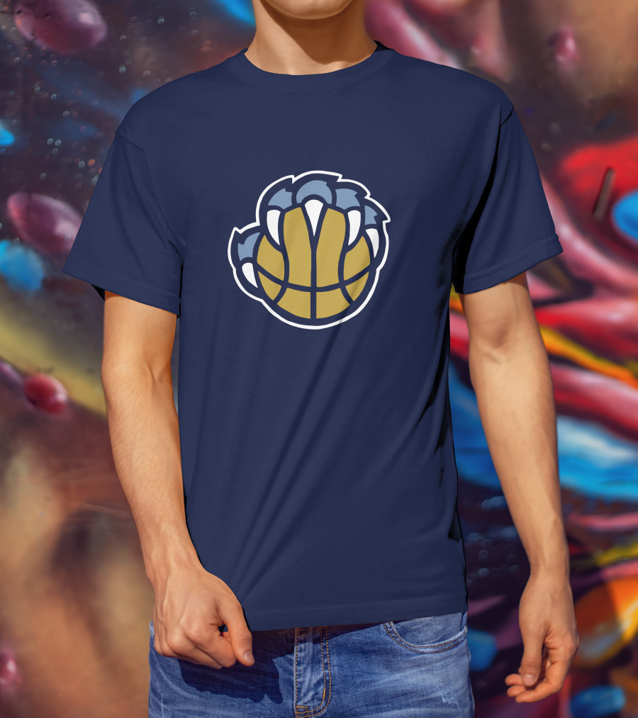 Homage Shop Memphis Grizzlies Molly Morrison Basketball Claw T-Shirt