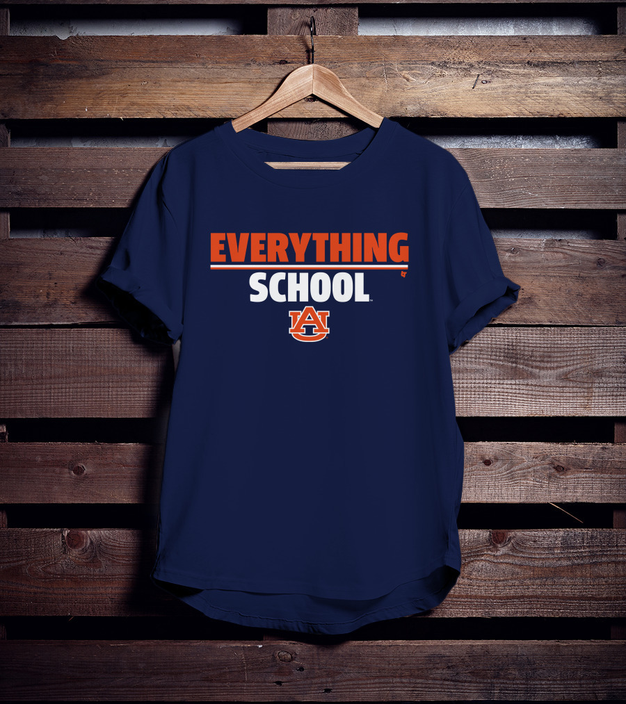 Auburn Everything School Logo Auburn Tigers T-Shirt