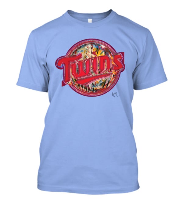 Twins Jimmy Longoria Local Artist Minnesota Baseball T-Shirt