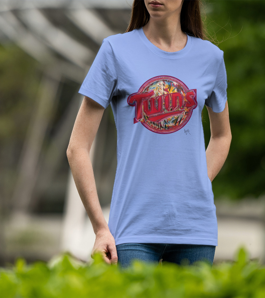 Twins Jimmy Longoria Local Artist Minnesota Baseball T-Shirt