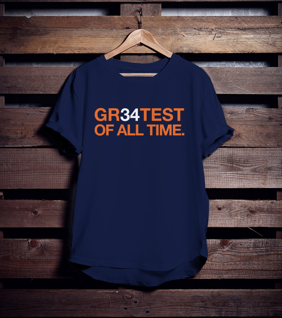 Field Yates Silvy GR34TEST OF ALL TIME T-Shirt
