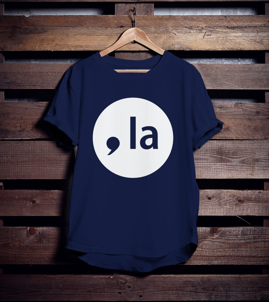Comma La Elzey Quirky Text T-Shirt
