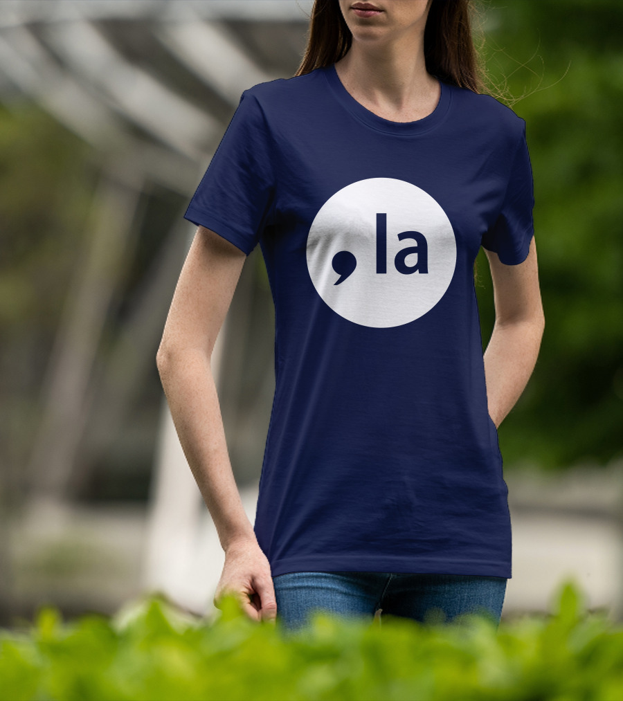 Comma La Elzey Quirky Text T-Shirt