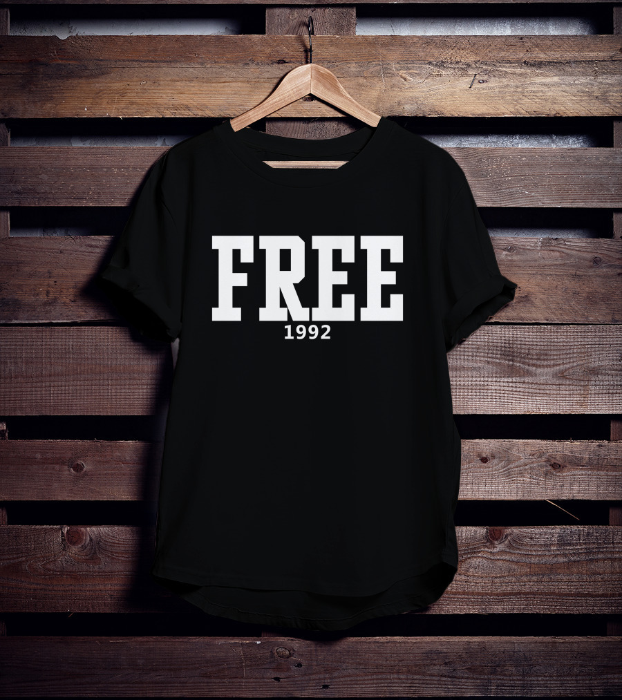 Free 1992 Ravens Football History Retro Baltimore Fan Merchandise T-Shirt