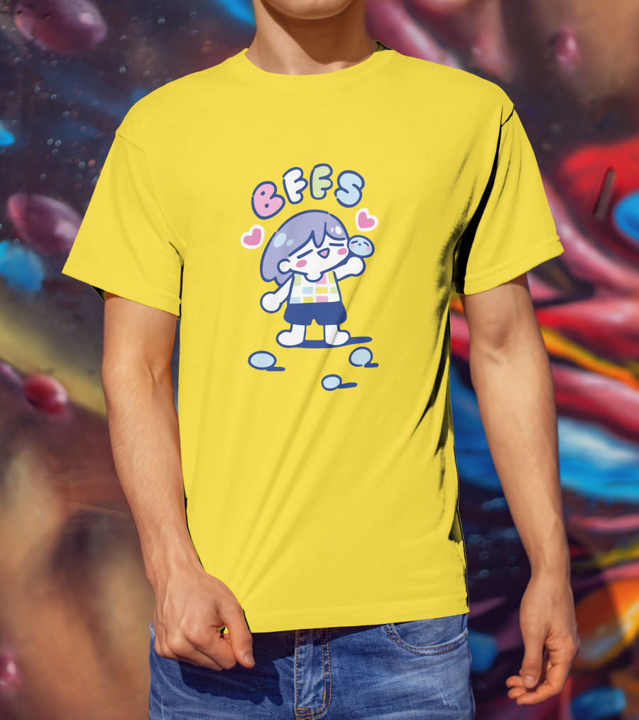 Omori Merch BFFs Kel And Friend Omocat Shop Merch T-Shirt