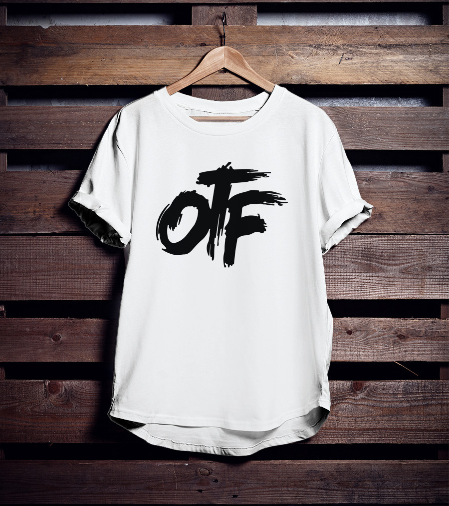 Otf Merchandise Brushstroke Style Branding T-Shirt