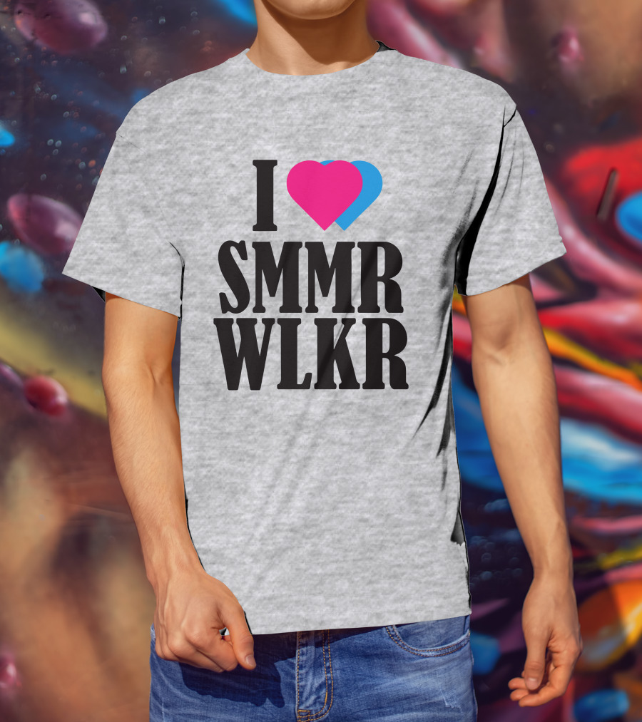 I Love SMMR WLKR T-Shirt